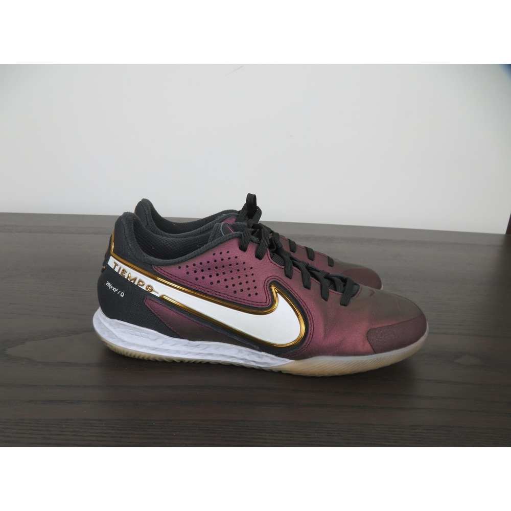 Nike React Tiempo Legend 9 Pro IC Shoes Mens 6.5 Purple Indoor Soccer DR5982-510
